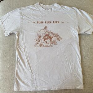 Zach Bryan Burn Burn Burn Tour TShirt